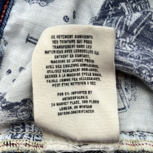 Pilcro And The Letterpress Anthropologie Bermuda Shorts Size 30 - Picture 12 of 16